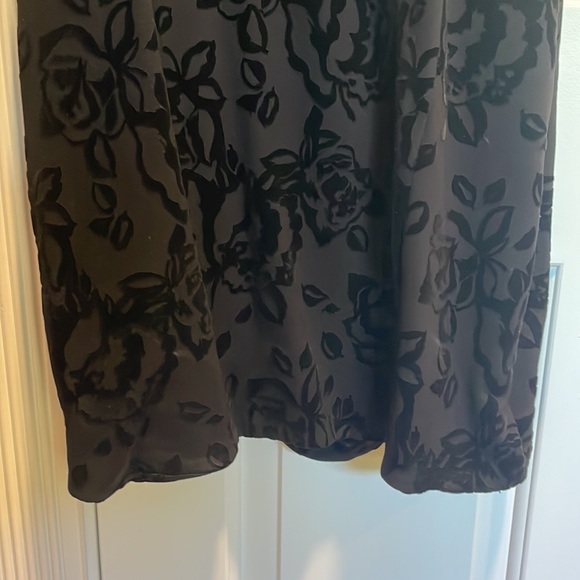 FREE PEOPLE Velvet Bodycon Dress in Black, size medium - Picture 3 of 6